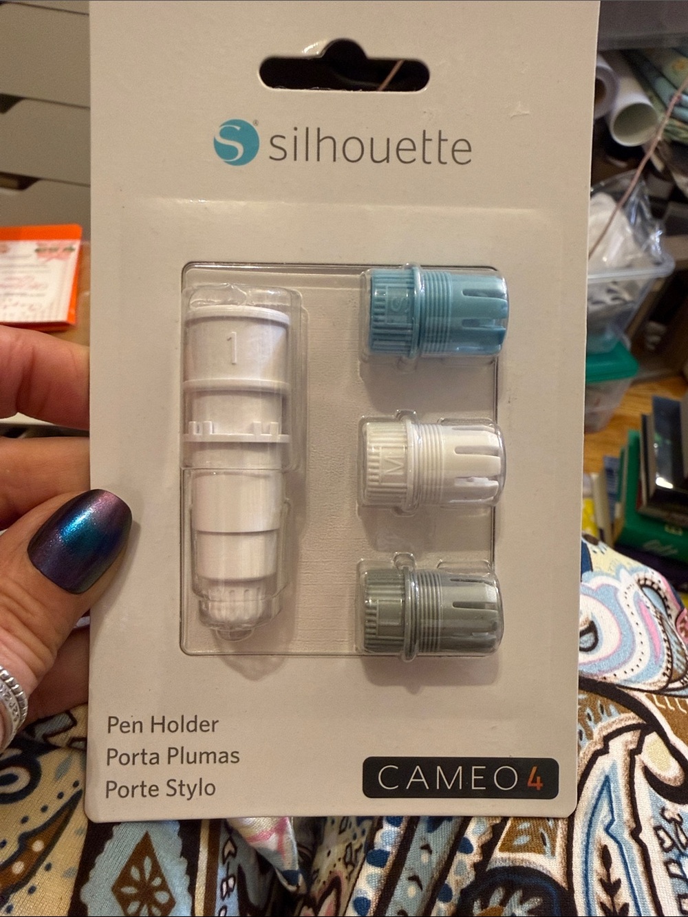 Silhouette Pen Holder
